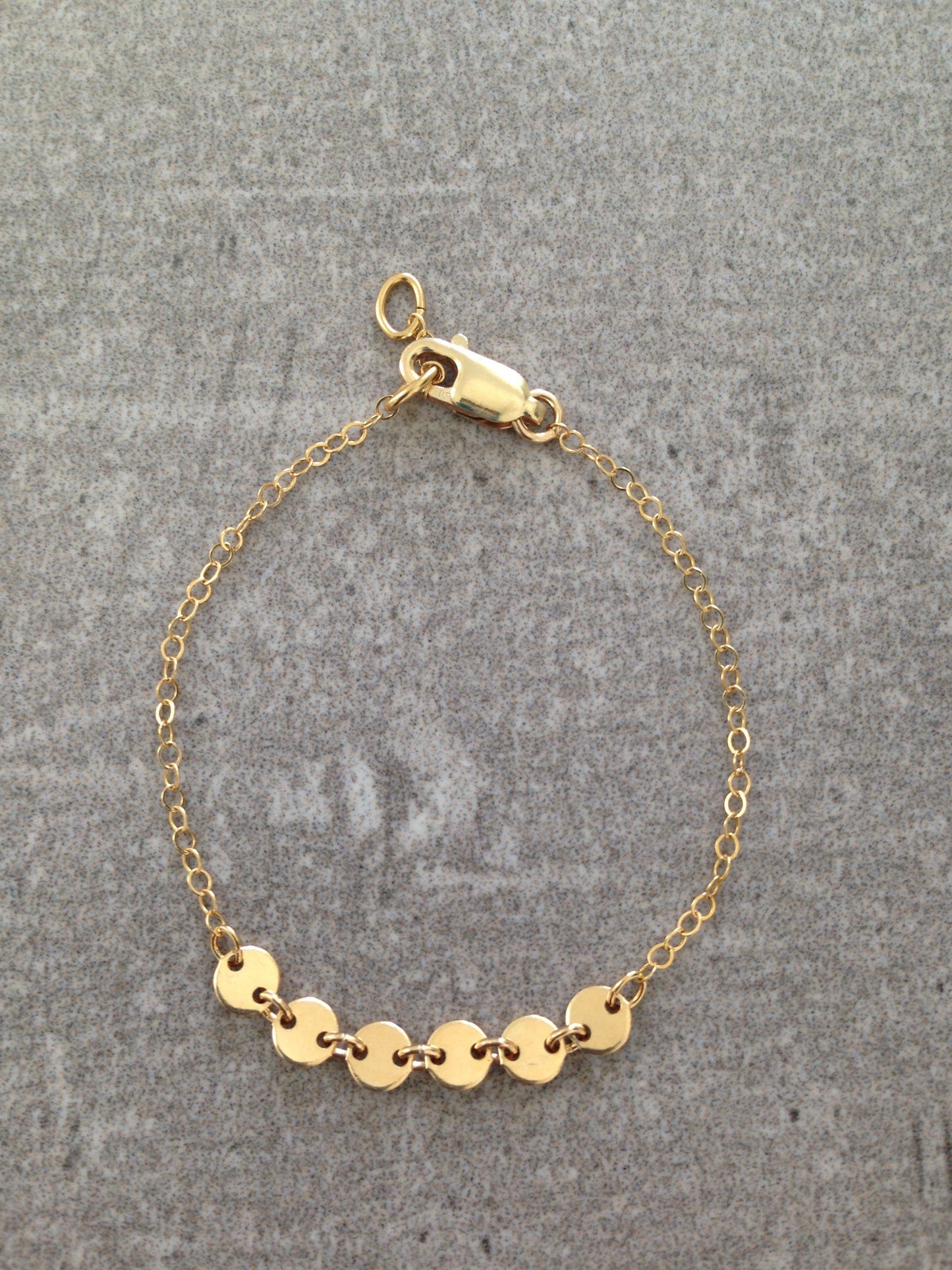 Little Coin Bracelet