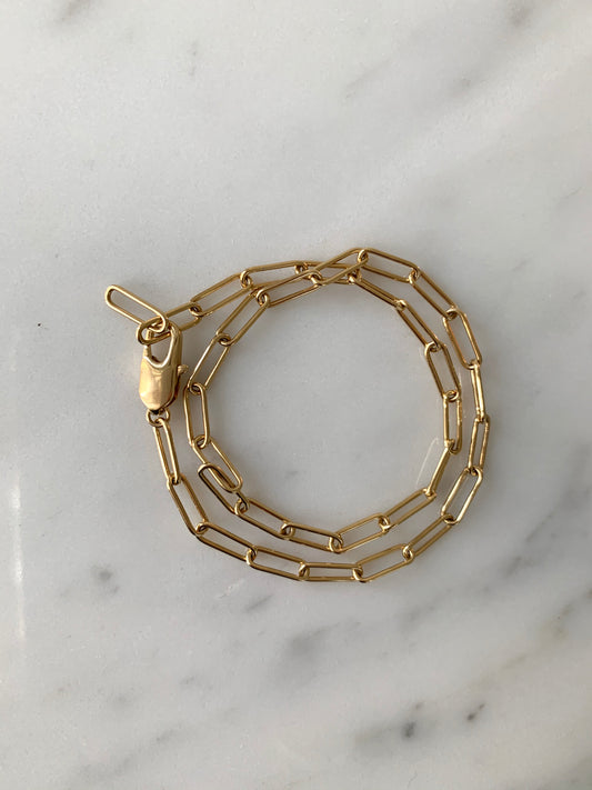 Double layer Bracelet or anklet (in the link collection)