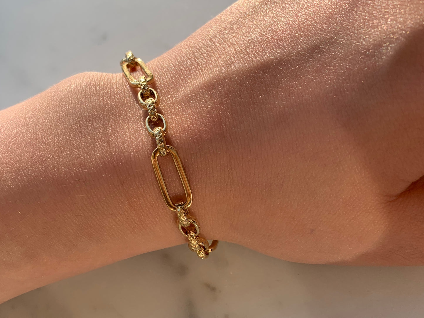 Gabrielle Bracelet - petite links