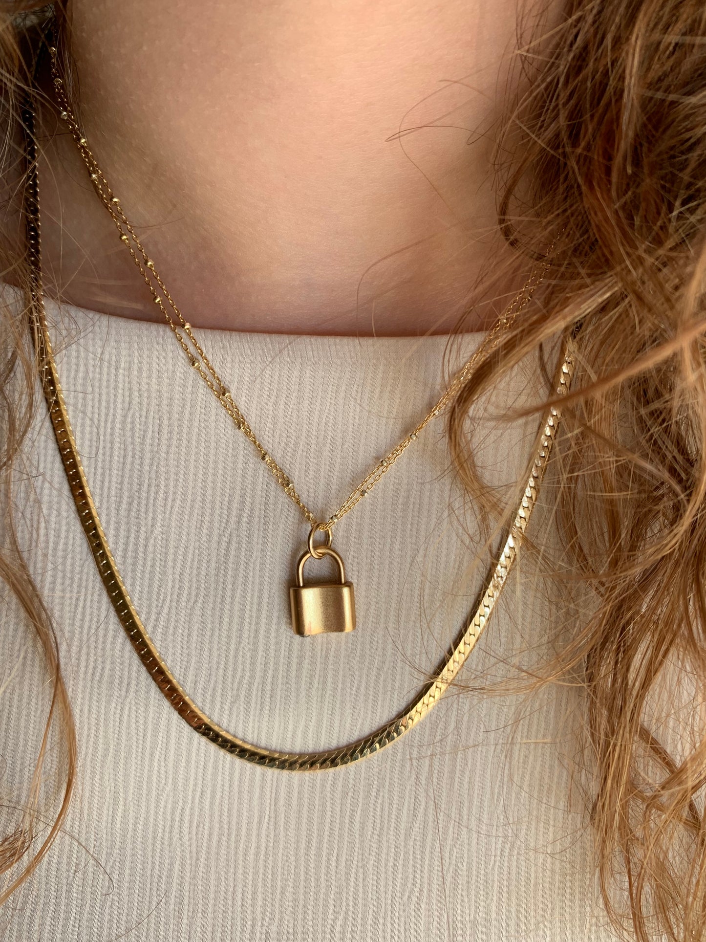 The Herringbone Chain Necklace
