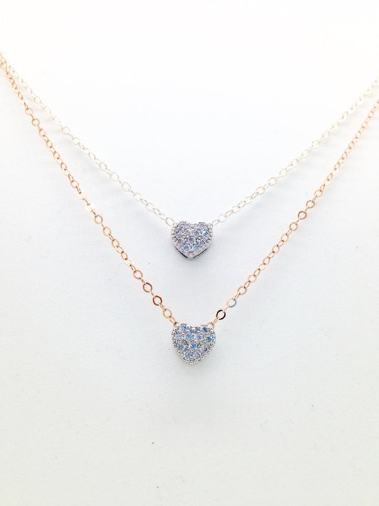 The Shiny Heart Necklace